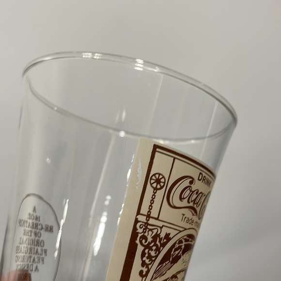 Coca Cola Glasses 16oz Victorian Lady Archives Coca Cola Company advertising - Picture 9 of 14